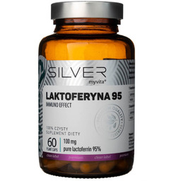 MyVita Silver Laktoferyna 95 Immuno Effect, 60 kapsułek