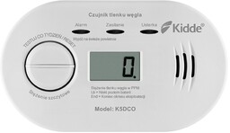 Bezprzewodowy czujnik czadu K5DCO KIDDE
