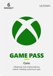 Kod aktywacyjny MICROSOFT Subskrypcja Xbox Game Pass Core