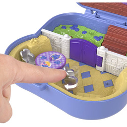Polly Pocket Jagodowe misie Zestaw kompaktowy, 1 mikrolalka,