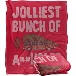 Świąteczne wakacje jedwabisty w dotyku super miękki koc