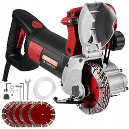 Bruzdownica Do Betonu Elektryczna Regulowana 2700W Laser Pompka