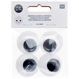 Ruchome oczy Ø 35 mm - duże źrenice