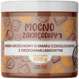 KREM CZEKOLADOWY Z ORZECHAMI 500g Bez cukru