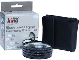 Digital King zestaw filtrów UV CPL ND8 Makro