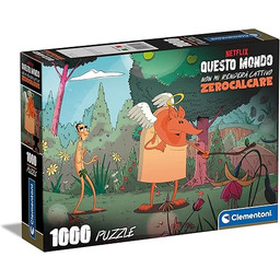 Clementoni Puzzle Zerocalcare, wielokolorowe, jeden rozmiar, 39795