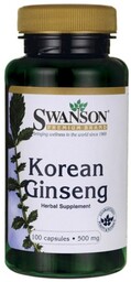 Żeń-Szeń Koreański 500mg suplement diety 100 kapsułek
