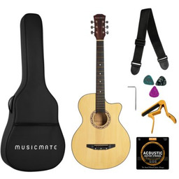 MUSICMATE Gitara akustyczna MM-G22 NaturalDream Drewno naturalne