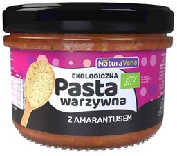 PASTA WARZYWNA Z AMARANTUSEM BIO 185 G NATURAVENA