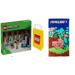 Minecraft Zestaw Lego Minecraft 21252 Zbrojownia Torba Lego