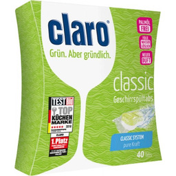 Claro Classic Tabletki do zmywarki, 40 sztuk