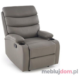Fotel relaksacyjny PERUS Halmar Popielaty