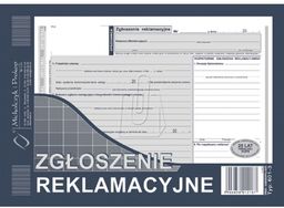 Druk "Zgłoszenie Reklamacyjne" MICHALCZYK I PROKOP A5 /601-3/