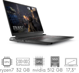 Gaming DELL Alienware M17 R5 Ryzen 7 6800H