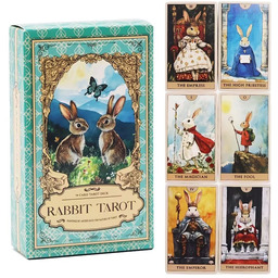 Karty do Tarota z Motywem Królika Rabbit Tarot