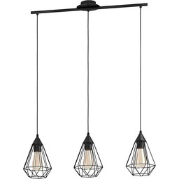 EGLO Lampa Wisząca TARBES Vintage - 3-Płomienna
