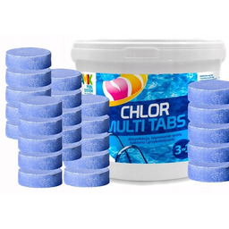 Chemia Basenowa do Basenu Chlor Multi tabletki 5kg