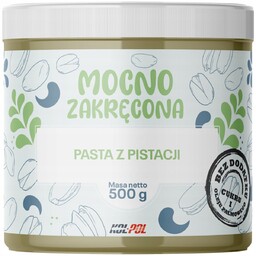 PASTA PISTACJOWA 100% Pistacji 500g Naturalna Krem pistacjowy