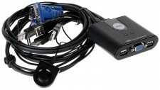 Przełącznik KVM 2x VGA + USB CS-22U