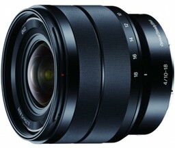 Obiektyw Sony E 10-18 mm f/4.0 OSS SEL1018