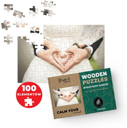 FOTO PUZZLE DREWNIANE z TWOJEGO ZDJĘCIA NA PREZENT