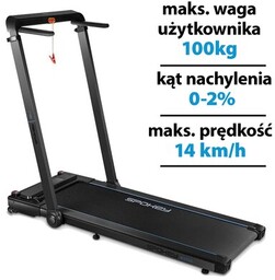 SPOKEY Bieżnia elektryczna Ezra 1120W 14km/h