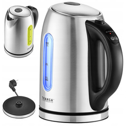 Czajnik elektryczny Regulacja Temperatury Stal Nierdzewna Led 2200