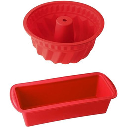 Dr Oetker 9926350 Zestaw 2 form silikonowych, forma