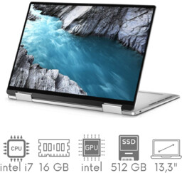 2w1 Dell XPS 7390 i7-1065G7 16GB 512SSD 13,3"