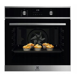 Piekarnik elektryczny parowy Electrolux 600 SteamBake EOD6P77WX Termoobieg