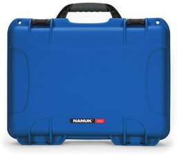 Nanuk 910 Wodoodporne twarde etui puste - niebieskie