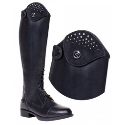 Brokatowe nakładki na oficerki Romy - QHP -