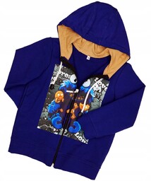 Bluza rozpinana dla chłopca Cookie Monster, bawełna, produkt