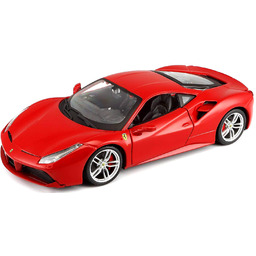 Bburago 18-26013RD Ferrari 1:24 Race and Play 488