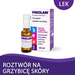 Pirolam 10 mg/ml Płyn na skórę- 30ml