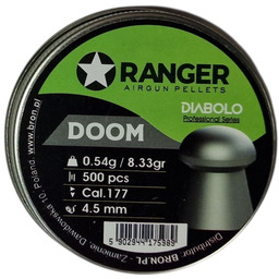 Śrut 4,5 mm Diabolo RANGER Professional Doom grzybek