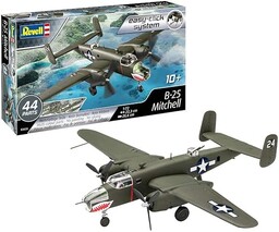 Revell B-25 Mitchell Model do Sklejania, Wielokolorowy, Skala