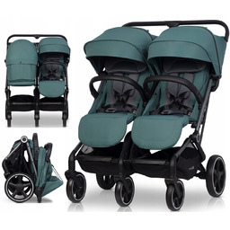 Wózek Spacerowy Bliźniaczy Rok Po Roku Lekki EasyGo