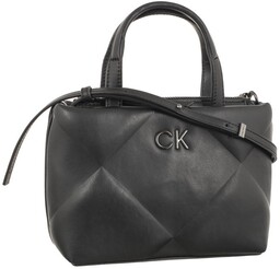Torebka Calvin Klein Re-Lock Quilt Tote Mini Black