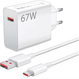 Ładowarka sieciowa Xiaomi Oryginalna MDY-14-EW 67W Szybkie Ładowanie