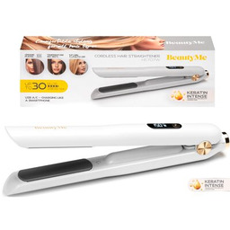 BEAUTYME Prostownica bezprzewodowa HS707W Biały 180 stopni
