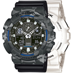 G-SHOCK SET GA-100B-7AER + BEZEL 10507071 + PASEK