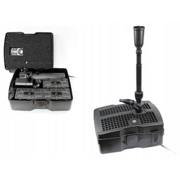 Pompa fontanna 2500l/h 3w1 filtr lampa Uv-c przeciw