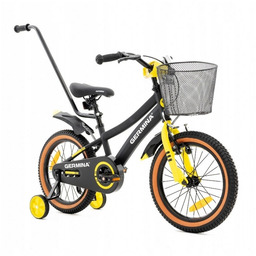 ROWER DZIECIĘCY BMX 16 CALI GERMINA CZARNY
