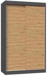 Szafa do sypialni, drzwi przesuwne, Iga, 120x61x200 cm,