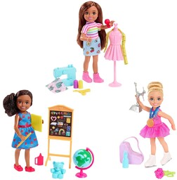 Barbie Chelsea Możesz być Kariera Lalka Asortyment