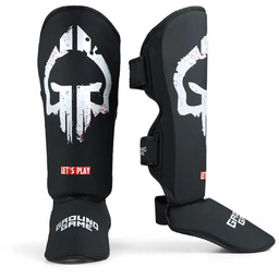 Ground Game Ochraniacze Na Piszczele "Skullz" Black