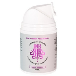 Horde InkRebel Sunprotector, krem ochronny SPF50+, Śliwka-Marakuja, 50ml