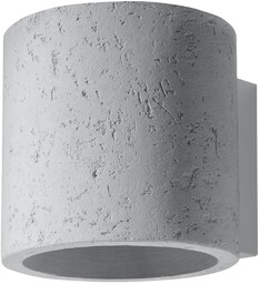 Kinkiet ścienny ORBIS beton 1xG9