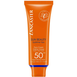 Lancaster, Sun Beauty Face Cream SPF50, ochronny krem